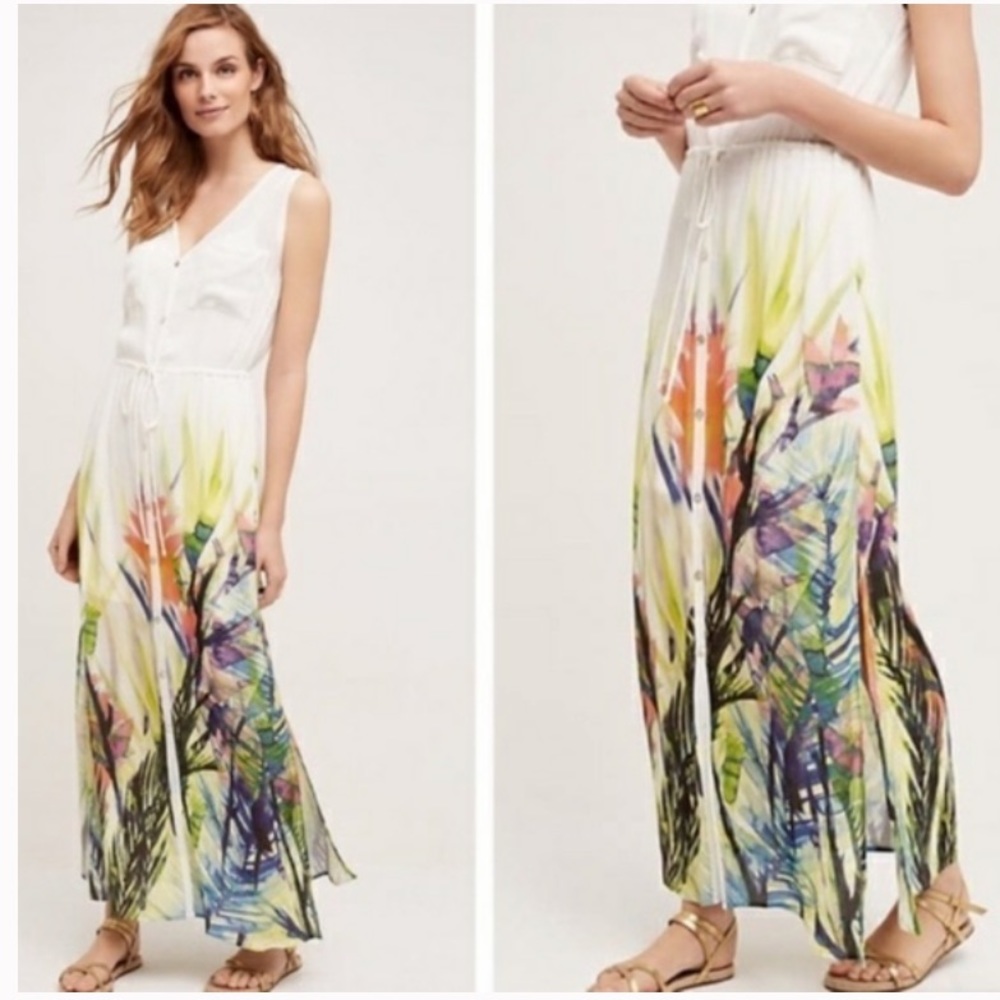 Anthropologie x Mermaid Watergarden Dress